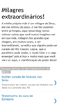 Mobile Screenshot of milagresemaravilhas.blogspot.com