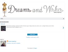 Tablet Screenshot of dreamsandwishees.blogspot.com