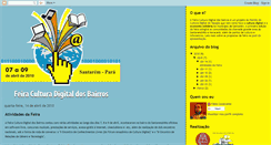 Desktop Screenshot of feiraculturadigital.blogspot.com