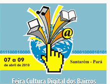 Tablet Screenshot of feiraculturadigital.blogspot.com