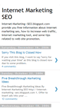 Mobile Screenshot of internet-marketing--seo.blogspot.com