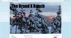 Desktop Screenshot of brandxranch.blogspot.com