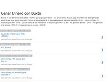 Tablet Screenshot of ganar-dinero-con-buxto.blogspot.com