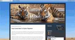 Desktop Screenshot of annonline-india-tours.blogspot.com