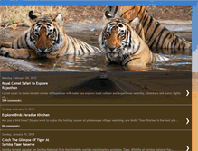 Tablet Screenshot of annonline-india-tours.blogspot.com