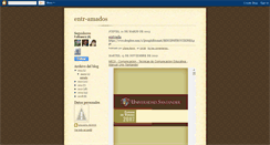 Desktop Screenshot of entralagua.blogspot.com