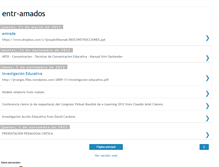 Tablet Screenshot of entralagua.blogspot.com