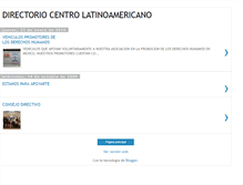 Tablet Screenshot of directoriocentrolatino.blogspot.com