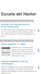 Mobile Screenshot of escueladelhacker.blogspot.com