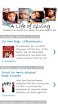 Mobile Screenshot of lifeofgiving.blogspot.com