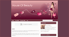 Desktop Screenshot of houseofbeauty18.blogspot.com