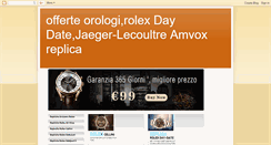 Desktop Screenshot of lecoultre-amvox-replica.blogspot.com