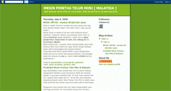 Desktop Screenshot of mesintetastelur.blogspot.com