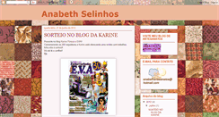 Desktop Screenshot of anabethselinhos.blogspot.com