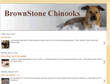 Tablet Screenshot of brownstonechinooks.blogspot.com