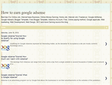 Tablet Screenshot of googleadsenseuk.blogspot.com