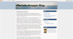 Desktop Screenshot of lakekoronis.blogspot.com