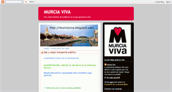 Desktop Screenshot of murciaviva.blogspot.com