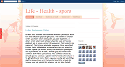 Desktop Screenshot of for-health-spors.blogspot.com