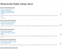 Tablet Screenshot of phoenixvillelibrarygen.blogspot.com