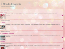 Tablet Screenshot of ilmondodiantonia.blogspot.com