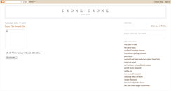 Desktop Screenshot of dronk-dronk.blogspot.com