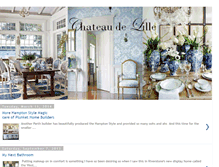 Tablet Screenshot of chateaudelille.blogspot.com