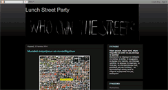 Desktop Screenshot of lunchstreetparty.blogspot.com