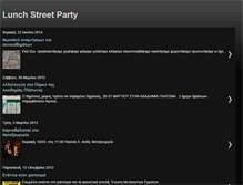 Tablet Screenshot of lunchstreetparty.blogspot.com