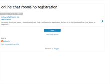 Tablet Screenshot of onlinechatroomsnoregistration88.blogspot.com