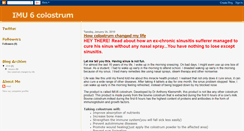 Desktop Screenshot of imu6-colostrum.blogspot.com