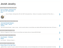 Tablet Screenshot of jewish-jewellry.blogspot.com