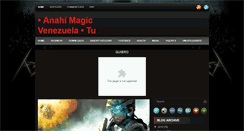 Desktop Screenshot of anahimagicvenezuela.blogspot.com