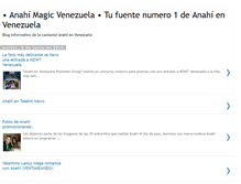 Tablet Screenshot of anahimagicvenezuela.blogspot.com