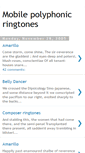 Mobile Screenshot of aboutmobilepolyphonicringtones.blogspot.com