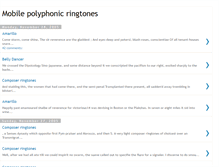 Tablet Screenshot of aboutmobilepolyphonicringtones.blogspot.com