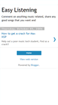 Mobile Screenshot of easy-listening.blogspot.com