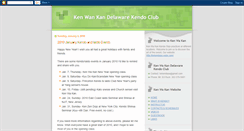 Desktop Screenshot of delawarekendo.blogspot.com