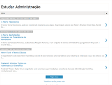 Tablet Screenshot of estudaradministracao.blogspot.com