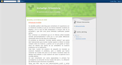 Desktop Screenshot of invisalign-ortodoncia.blogspot.com