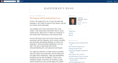 Desktop Screenshot of kaspieman.blogspot.com