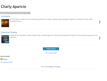 Tablet Screenshot of charlyaparicio.blogspot.com