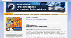 Desktop Screenshot of gerencia-logistica.blogspot.com
