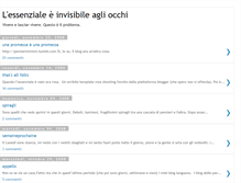 Tablet Screenshot of essenziale.blogspot.com
