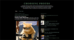 Desktop Screenshot of choosingphotos.blogspot.com