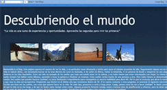 Desktop Screenshot of antonio-descubriendoelmundo.blogspot.com