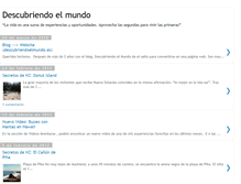 Tablet Screenshot of antonio-descubriendoelmundo.blogspot.com