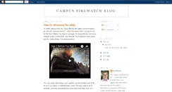 Desktop Screenshot of campus-firewatch.blogspot.com
