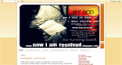 Desktop Screenshot of nowiamresolved.blogspot.com