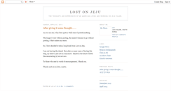 Desktop Screenshot of lostonjeju.blogspot.com